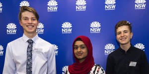 Manal Khan,who topped Advanced Maths in the 2020 HSC.