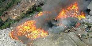 ‘Like Armageddon’:Impact of toxic SKM rubbish blaze laid bare