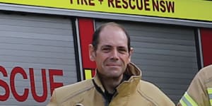Michael Kidd,who worked with the Rural Fire Service and Fire and Rescue NSW,died fighting a fire in Grose Vale,north-west of Sydney this month.