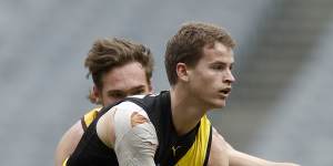 For the first time in his career,Thomson Dow starts the season in Richmond’s senior side.