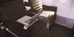 Seats on a Virgin plane.