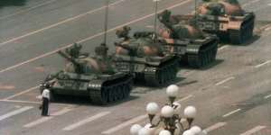 Preston reported on the tight security in Beijing leading up to the 1991 anniversary of the Tiananmen Square massacre.