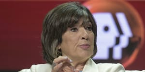 Christiane Amanpour has confronted her boss about his decision to grant Donald Trump a platform on the network.