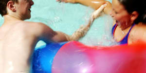 Victorians are being urged to avoid swallowing pool water.