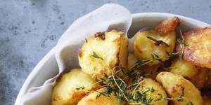 Tip:Preheat the fat for roast potatoes while you parboil the spuds.