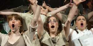 A scene from Urinetown