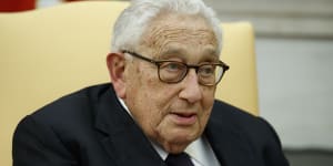 Former secretary of state Henry Kissinger says he thinks military conflict between China and Taiwan is probable. 