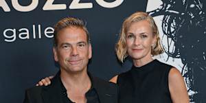 Sarah Murdoch with husband Lachlan. Murdoch is one of the high-profile candidates to join the new board of the revived TropFest.