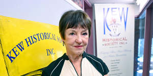 Judith Voce is president of the Kew Historical Society and a former mayor of Boroondara.