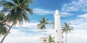 Galle Fort Lighthouse,Sri Lanka. 