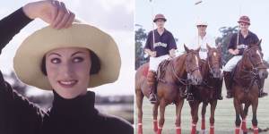 A 1996 fashion shoot for the Sydney Morning Herald highlighting Country Road pieces.
