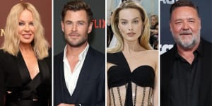 Kylie Minogue,Chris Hemsworth,Margot Robbie and Russell Crowe all publicly supported the marriage plebiscite,but have stayed silent on the Voice to Parliament. 
