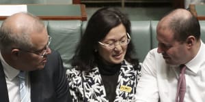Morrison,Frydenberg say Labor ad targeting Gladys Liu is racist