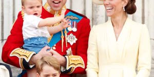 William,Kate,Louis,George and Charlotte.