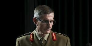 Chief of the Defence Force,Angus Campbell.