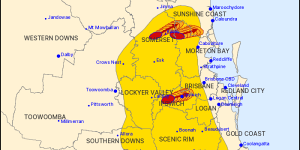 Girl struck by lightning as storms,hail hit parts of south-east