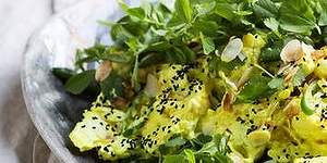 Cauliflower,green bean and fenugreek salad