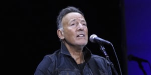Rock legend Bruce Springsteen