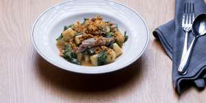 Gnocchi with slow-cooked duck ragu.