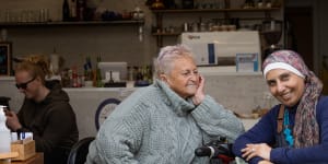 ‘I feel she is my mum’:How a shearing-shed cook and a Syrian refugee became family