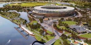 Optus Stadium jetty:Would you take the ferry to the footy?