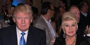 Donald and Ivana Trump in 2014.