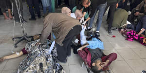 Gaza health authorities say dozens killed while waiting for food aid