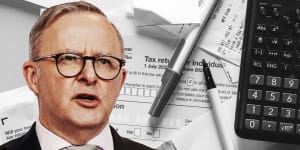 Prime Minister Anthony Albanese has cleared the way for a furious political fight over tax reform.