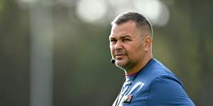 Anthony Seibold spent two years with the England rugby team. 