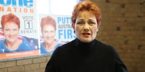 Pensioners slugged $100 to see Pauline Hanson at secretive meeting