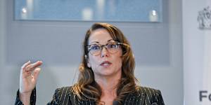 Jaclyn Symes delivers her first budget.