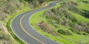 The Pacific Coast Highway in northern California.