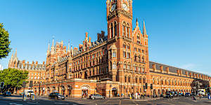 Historic St Pancras,saved from demolition.