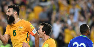 Jedinak to start against France as Luongo drops to the bench