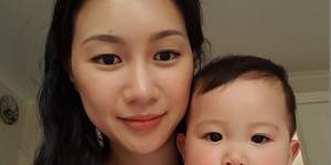 Jessica Nguyen,28,has had to use money set aside for Winston,15 months,to make ends meet. 