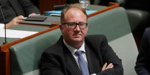 David Feeney in 2017,when he was a federal MP.