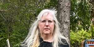 Mont Albert resident Sigrid Ganeson reluctantly chopped down the cypress hedge on her property following a council ultimatum.