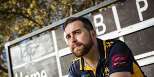 Sam Waldron says a lot of men open up about their mental health once arriving at Hawthorn FC.