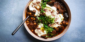 This Persian-style stew relies on sumac in place of hard-to-find black limes.
