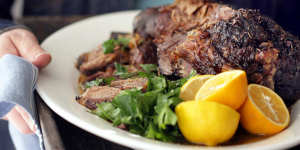 Liven up the flavour of the meat with some salt,lemon and parsley.