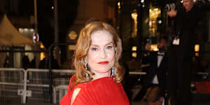 Isabelle Huppert. 
