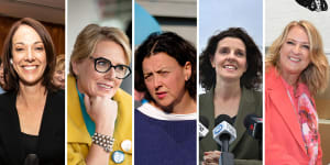 Sophie Scamps,Zoe Daniel,Monique Ryan,Allegra Spender and Kylea Tink all ousted Liberal men from parliament.