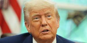 Donald Trump’s trade policies sparked market volatility in April,but super funds are on track for a reasonable financial year.