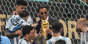 FIFA promises action over Salt Bae’s ‘undue access’ to World Cup trophy