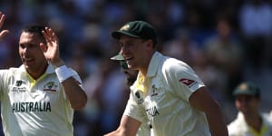 Australia tear India apart in ominous answer to England’s ‘Bazball’
