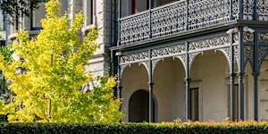The University of Melbourne has listed for sale a four-bedroom Parkville mansion.