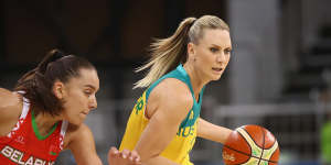 Penny Taylor says the Opals let themselves down.
