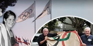 Dawn Fraser and the case of the unknown Olympic flag heist