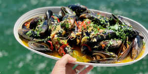 Mussels from Portarlington are highly regarded. 