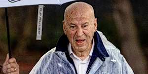 Eddie Obeid departs Long Bay Jail last August.
